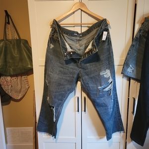 Women's jean, Old Navy, Size 18, High-rise Slouchy straight